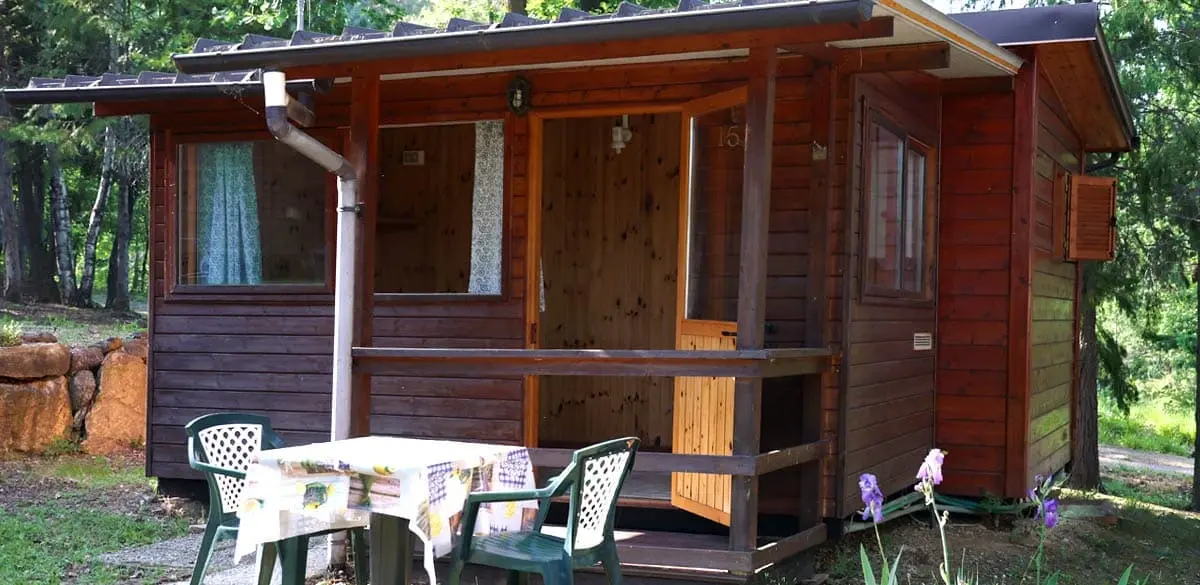 Bungalow in Legno 2 Pers