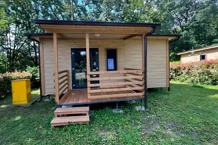 Bungalow in Legno Luxury 2 Pers
