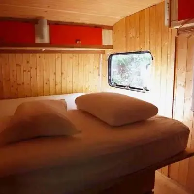 Caravan con chalet e bagno 2 Pers
